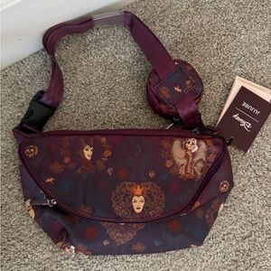 Disney Villains Dark Purple Crossbody Bag